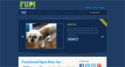 Desktop Screenshot of forecloseduponpets.org